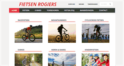 Desktop Screenshot of fietsen-rogiers.be