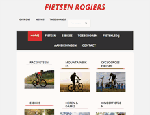 Tablet Screenshot of fietsen-rogiers.be